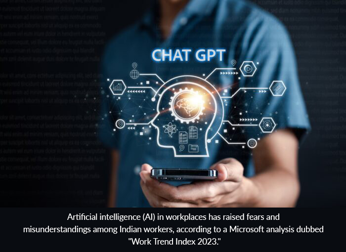 Artificial Intelligence CHAT GPT make fears In Indian Workers To Loose their Jobs.